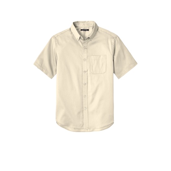 Port Authority Short Sleeve SuperPro React Twill Shirt. W809