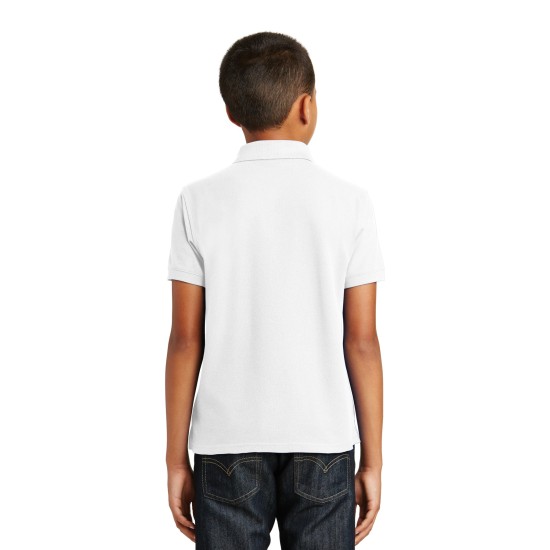 Port Authority® Youth Core Classic Pique Polo. Y100
