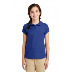 Port Authority® Girls Silk Touch™ Peter Pan Collar Polo. YG503