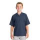 New Era ® Youth Cage Short Sleeve 1/4-Zip Jacket. YNEA600