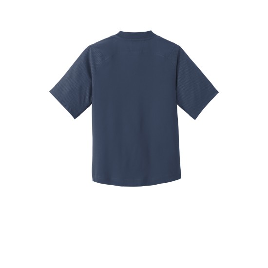 New Era ® Youth Cage Short Sleeve 1/4-Zip Jacket. YNEA600