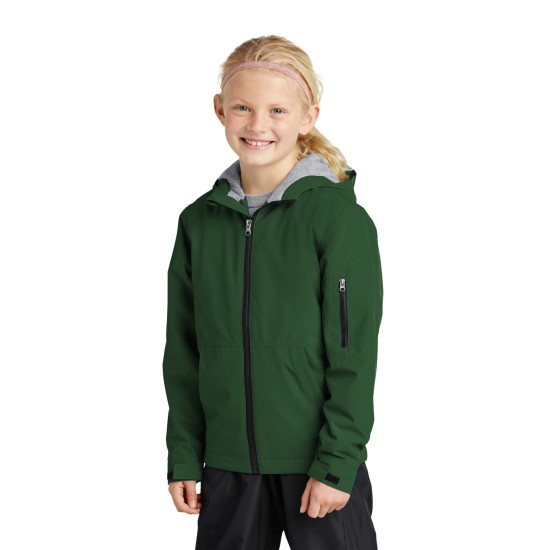 Sport-Tek Youth Waterproof Insulated Jacket YST56