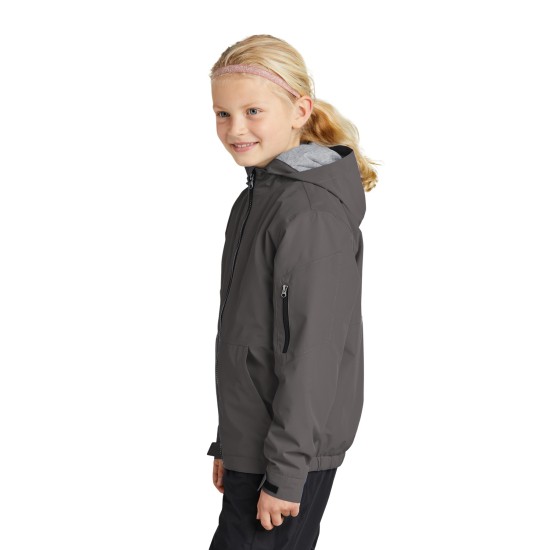 Sport-Tek Youth Waterproof Insulated Jacket YST56