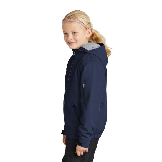 Sport-Tek Youth Waterproof Insulated Jacket YST56