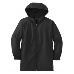 Sport-Tek Youth Hooded Raglan Jacket. YST73