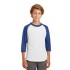 Sport-Tek Youth Colorblock Raglan Jersey. YT200