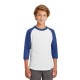 Sport-Tek Youth Colorblock Raglan Jersey. YT200