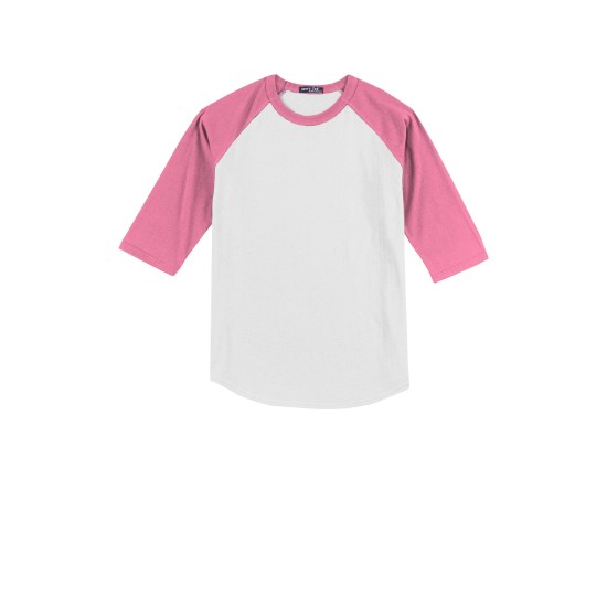 Sport-Tek Youth Colorblock Raglan Jersey. YT200