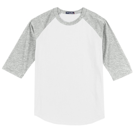 Sport-Tek Youth Colorblock Raglan Jersey. YT200