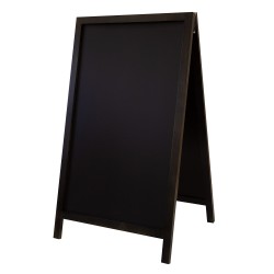 46" Deluxe Wood A-Frame Chalkboard Hardware