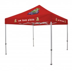 10' Elite Tent Kit - 3 Location Full-Color Imprint