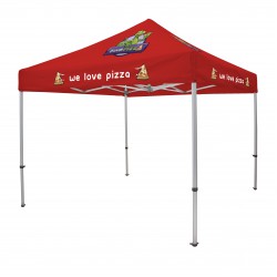 10' Elite Tent Kit - 4 Location Full -Color Imprint