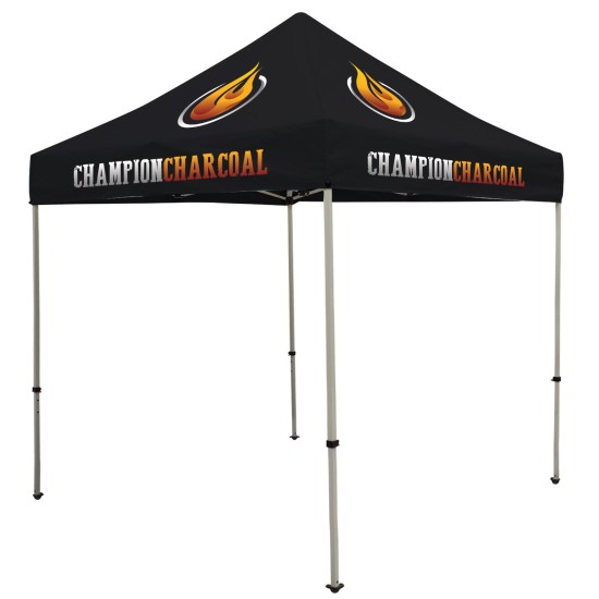 Deluxe 8' Tent Kit (Full-Color Imprint, Four Locations)