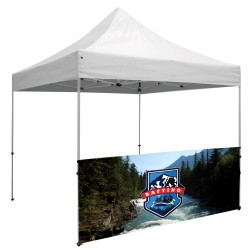 10' Tent Half Wall Only (Dye-Sublimated, Single-Sided)