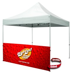 Standard 10' Tent Half Wall Kit (Dye-Sublimated, Double-Sided)