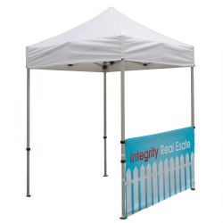 Deluxe 6' Tent Half Wall Kit (Dye-Sublimated, Single-Sided)