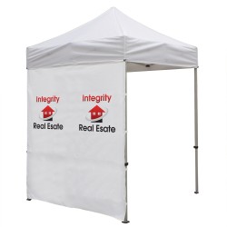 6' Tent Wall with Middle Zipper (Full-Color Imprint)