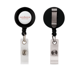 Retractable Badge Reel with Belt Clip