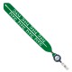 Import Rush 1" Polyester Lanyard with Silver Crimp & Badge Reel