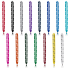 Import Rush 1/2" Polyester Lanyard with Silver Crimp & Split-Ring