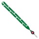 Color: Grass Green (SnugZ) Import Rush 5/8" Polyester Lanyard with Silver Crimp & Badge Reel