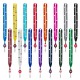 Import Rush 5/8" Polyester Lanyard with Silver Crimp & Badge Reel Import Rush 5/8" Polyester Lanyard with Silver Crimp & Badge Reel