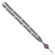 Color: Gray (SnugZ)
Reel Color: Navy (SnugZ) Import Rush 5/8" Polyester Lanyard with Silver Crimp & Badge Reel