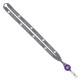 Color: Gray (SnugZ)
Reel Color: Royal Blue (SnugZ) Import Rush 5/8" Polyester Lanyard with Silver Crimp & Badge Reel