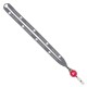 Color: Gray (SnugZ)
Reel Color: Red (SnugZ) Import Rush 5/8" Polyester Lanyard with Silver Crimp & Badge Reel
