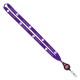 Color: Purple (SnugZ) Import Rush 5/8" Polyester Lanyard with Silver Crimp & Badge Reel