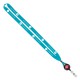 Color: Turquoise (SnugZ) Import Rush 5/8" Polyester Lanyard with Silver Crimp & Badge Reel