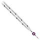 Color: White (SnugZ)
Reel Color: Navy (SnugZ) Import Rush 5/8" Polyester Lanyard with Silver Crimp & Badge Reel