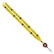 Color: Yellow (SnugZ) Import Rush 5/8" Polyester Lanyard with Silver Crimp & Badge Reel