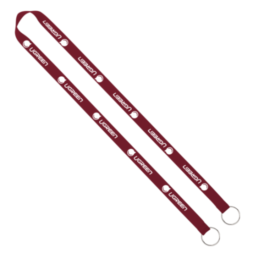 Import Rush 5/8" Polyester 2-Ended Lanyard with Dual Sewn Silver Metal Split-Ring Import Rush 5/8" Polyester 2-Ended Lanyard with Dual Sewn Silver Metal Split-Ring