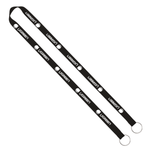 Import Rush 5/8" Polyester 2-Ended Lanyard with Dual Sewn Silver Metal Split-Ring Import Rush 5/8" Polyester 2-Ended Lanyard with Dual Sewn Silver Metal Split-Ring