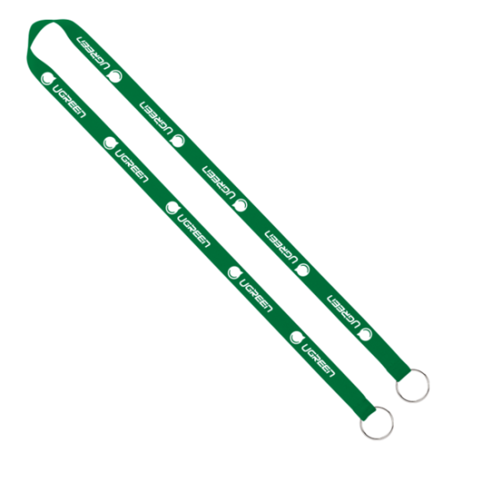 Import Rush 5/8" Polyester 2-Ended Lanyard with Dual Sewn Silver Metal Split-Ring Import Rush 5/8" Polyester 2-Ended Lanyard with Dual Sewn Silver Metal Split-Ring