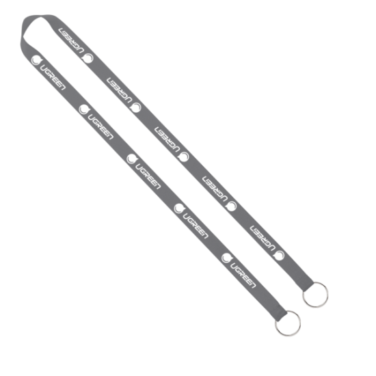 Import Rush 5/8" Polyester 2-Ended Lanyard with Dual Sewn Silver Metal Split-Ring Import Rush 5/8" Polyester 2-Ended Lanyard with Dual Sewn Silver Metal Split-Ring