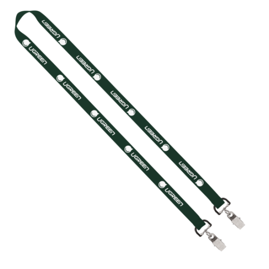 Import Rush 5/8" Polyester 2-Ended Lanyard with Dual Sewn Silver Metal Split-Ring Import Rush 5/8" Polyester 2-Ended Lanyard with Dual Sewn Silver Metal Split-Ring