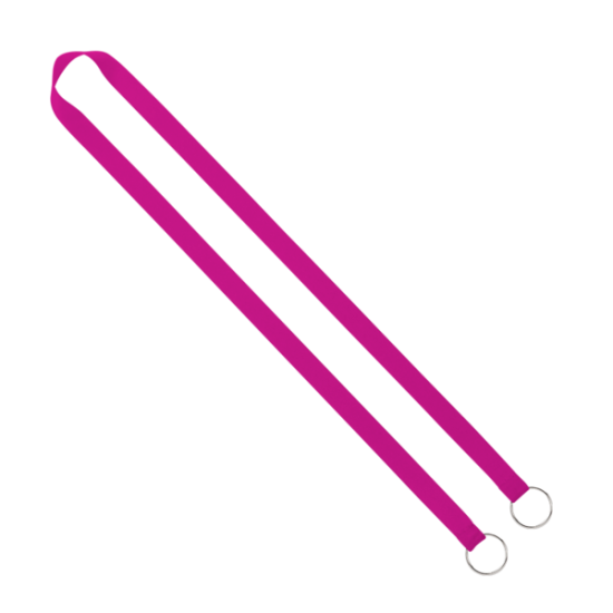 Import Rush 5/8" Polyester 2-Ended Lanyard with Dual Sewn Silver Metal Split-Ring Import Rush 5/8" Polyester 2-Ended Lanyard with Dual Sewn Silver Metal Split-Ring