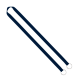 Color: Black (SnugZ)
Color: Navy (SnugZ) Import Rush 5/8" Polyester 2-Ended Lanyard with Dual Sewn Silver Metal Split-Ring