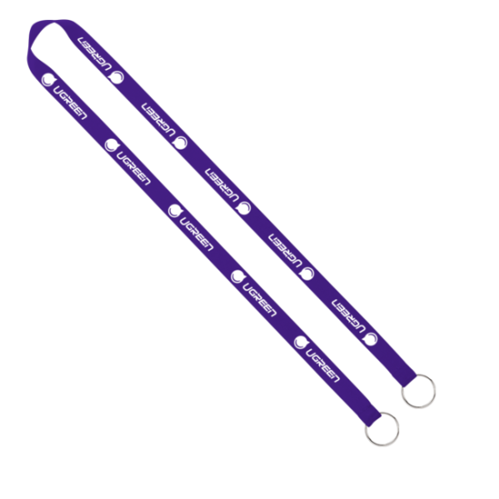Import Rush 5/8" Polyester 2-Ended Lanyard with Dual Sewn Silver Metal Split-Ring Import Rush 5/8" Polyester 2-Ended Lanyard with Dual Sewn Silver Metal Split-Ring