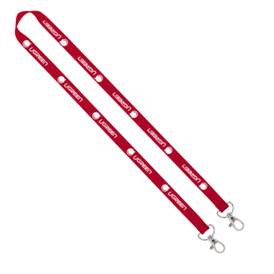 Import Rush 5/8" Polyester 2-Ended Lanyard with Dual Sewn Silver Metal Split-Ring Import Rush 5/8" Polyester 2-Ended Lanyard with Dual Sewn Silver Metal Split-Ring