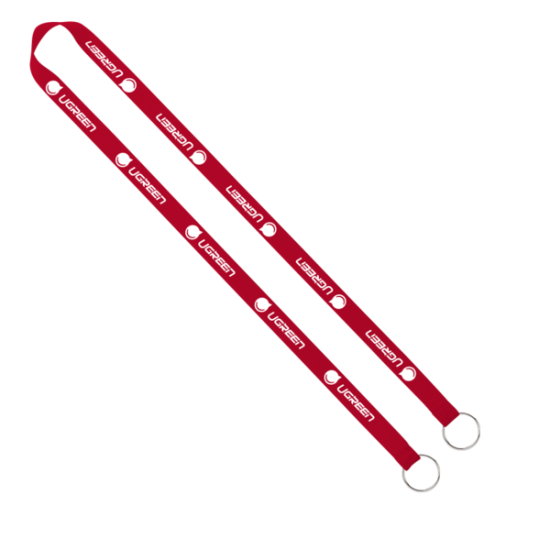 Import Rush 5/8" Polyester 2-Ended Lanyard with Dual Sewn Silver Metal Split-Ring Import Rush 5/8" Polyester 2-Ended Lanyard with Dual Sewn Silver Metal Split-Ring