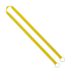 Color: Black (SnugZ)
Color: Yellow (SnugZ) Import Rush 5/8" Polyester 2-Ended Lanyard with Dual Sewn Silver Metal Split-Ring
