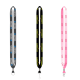 Import Rush 5/8" Dye-Sublimated Lanyard with Silver Crimp & Split-Ring