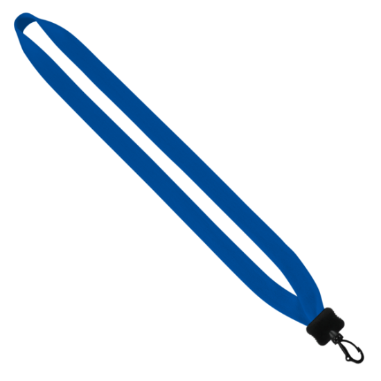 3/4" Cotton Lanyard with Plastic Clamshell & Swivel Snap Hook