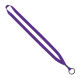 1/2" Polyester Lanyard with Metal Crimp & Split-Ring