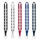 1/2" Polyester Lanyard with Sewn Metal Split-Ring