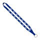 1/2" Polyester Lanyard with Sewn Metal Split-Ring