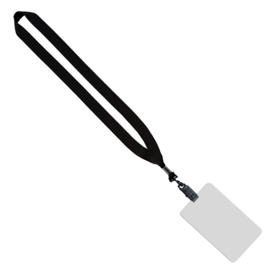 3/4" Polyester Lanyard with 3" x 5" ID Badge